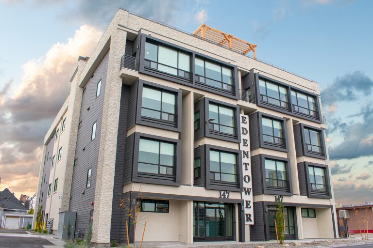 Eden Tower Apartments Reno NV Exterior Front Left Kromer