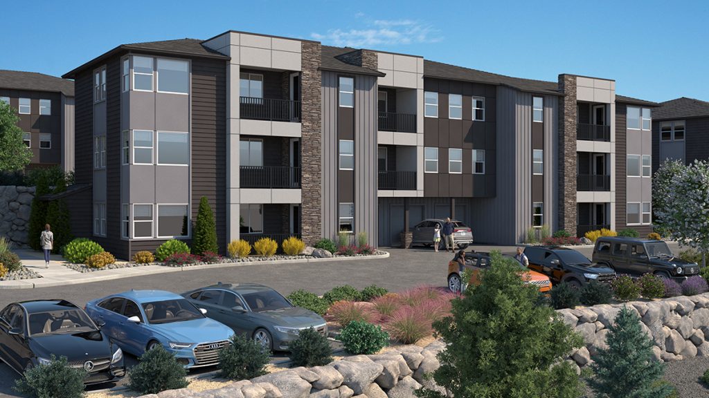 Keystone Trailhead Village - Reno NV - Exterior Apartment Building