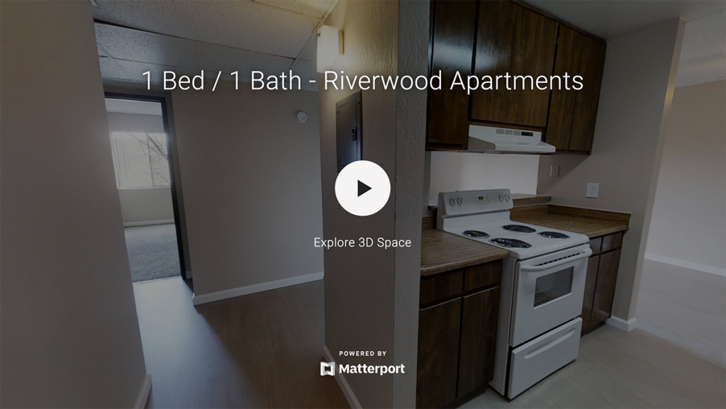 Riverwood Apartments – Reno NV – One Bedroom One Bathroom Floor Plan ...