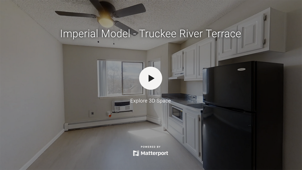 Truckee River Terrace Apartments Reno NV Studio Floor Plan Kromer Investments